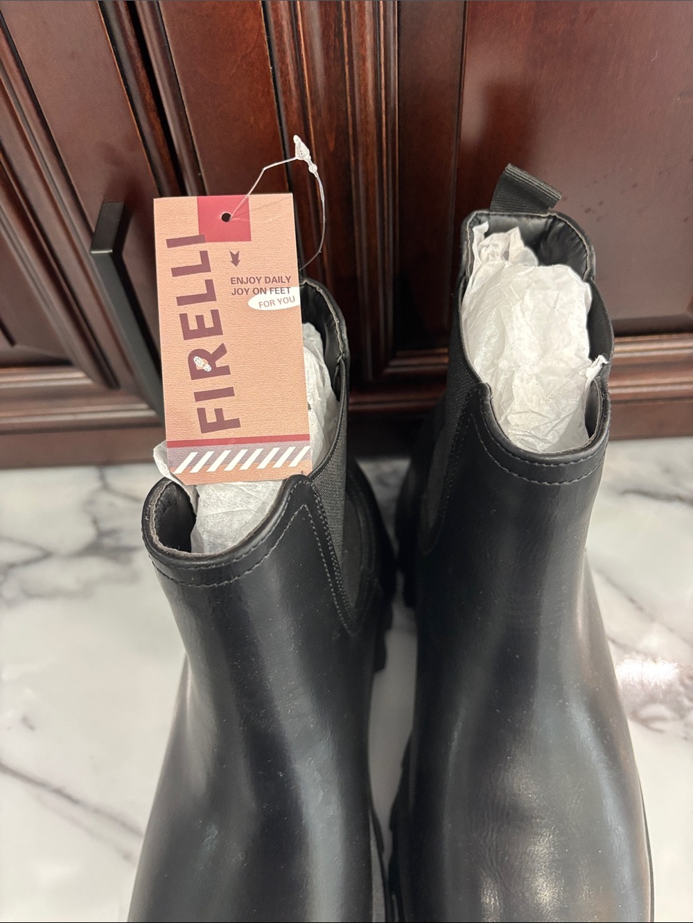 Black Firelli Ankle Boots - Women's - Picture 3 of 5